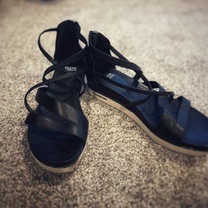 Eileen Fisher Sway Ankle Strap Sandal